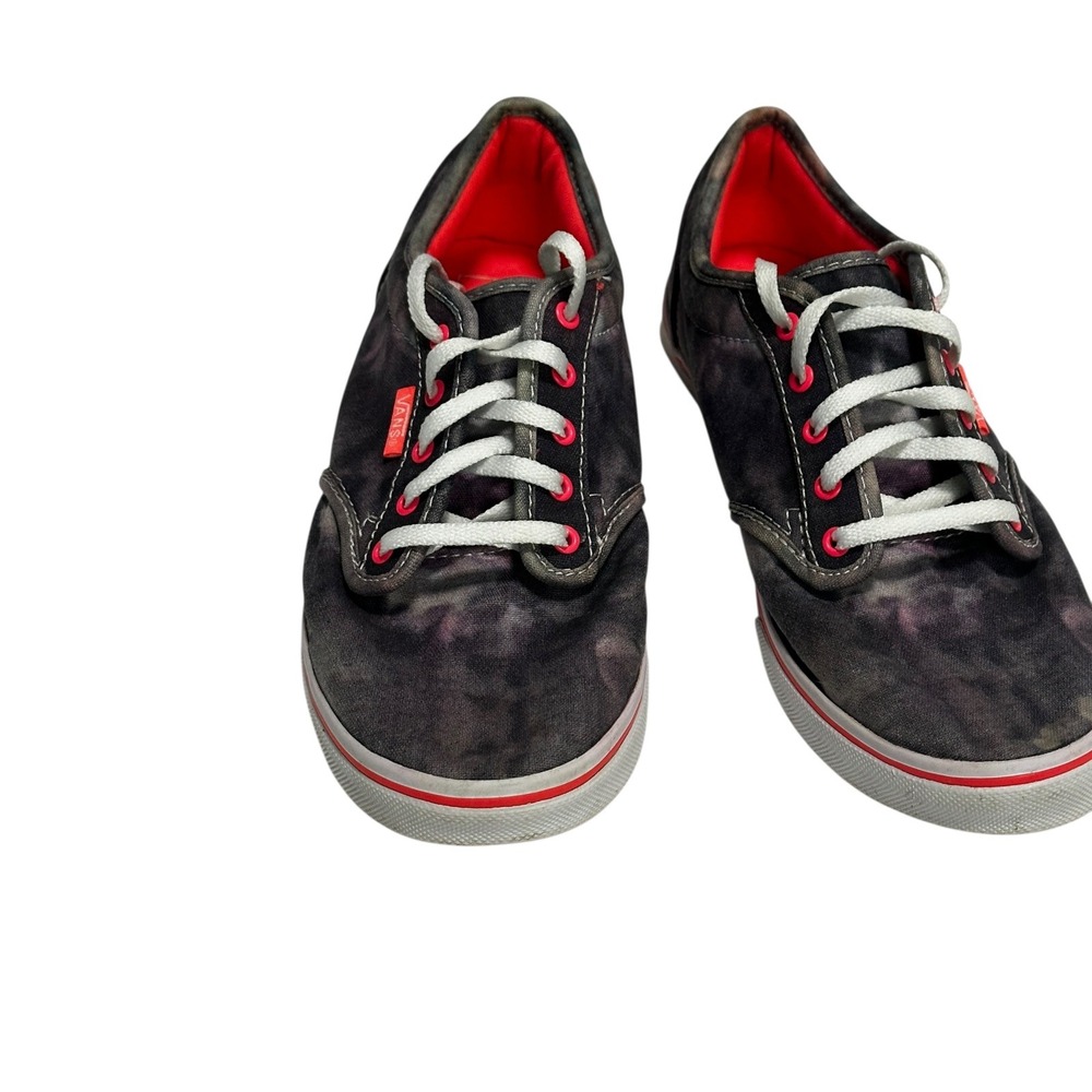 Vans Low Top Sneakers Tie Dye‎ Canvas Lace Up Casual Shoes Women's